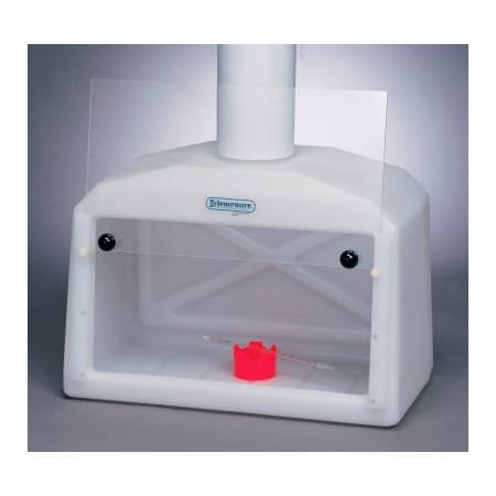 Bel-Art Bel-Art Small Molded Benchtop Fume Hood with Acrylic Sash, 27"W x 13"D x 22"H H50000-0002